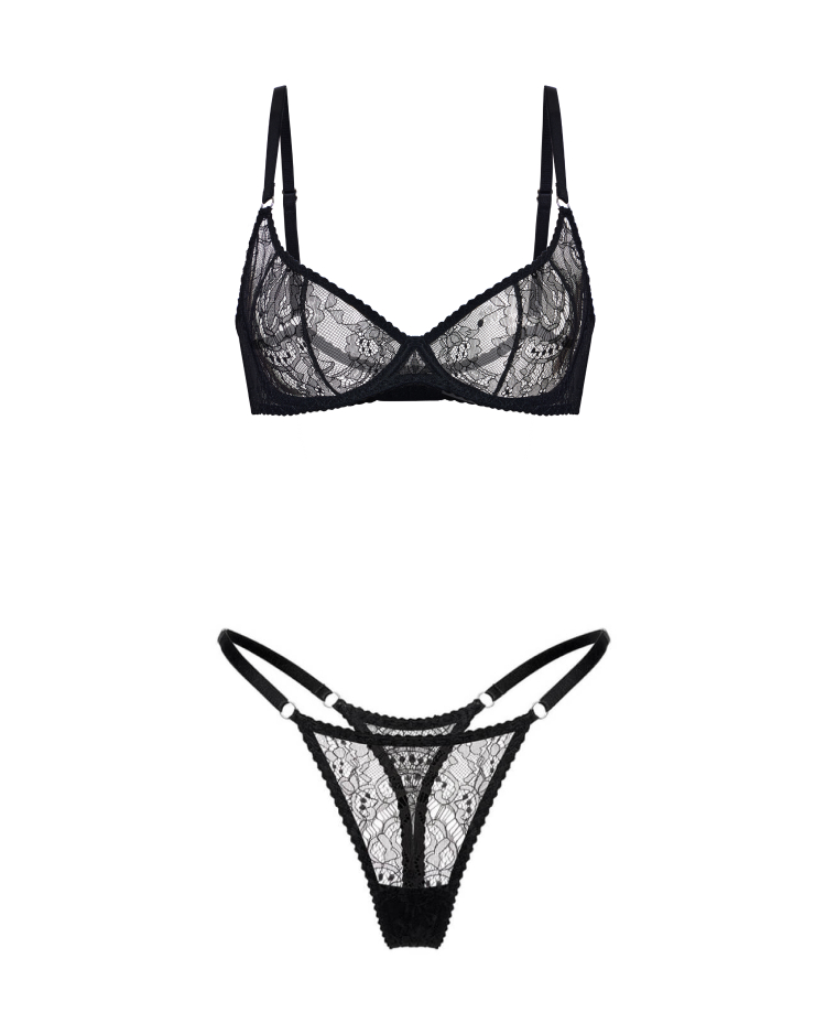 Комплект белья Black Opium Desire