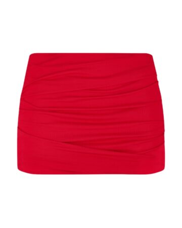 Юбка купальная soft royal red